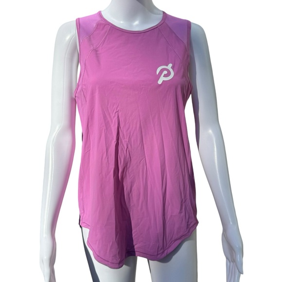 Peloton x Lululemon Athletica Magenta Glow Cutout Sleeveless Cutout Sculpt Tank - Picture 1 of 9